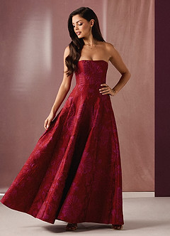 Mimmy Red Hot Pink Gown image6