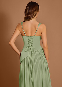 Robe Longue Vert Clair Stephanie image6