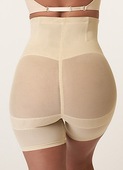 front Hip Enhancer Shorts med hög midja