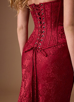 Rianna Bordeaux Two Piece Dress image7