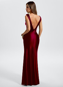 Eudora Cabernet Mermaid Maxi Dress image6