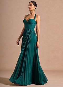 Elicia Teal Maxi Dress image4