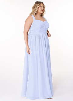 Azazie Zapheira Bridesmaid Dresses Lavender A-Line Ruched Chiffon Dress image9