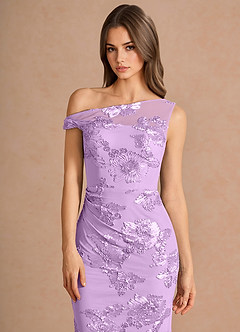 Melian Frosted Lilac Maxi Dress image5