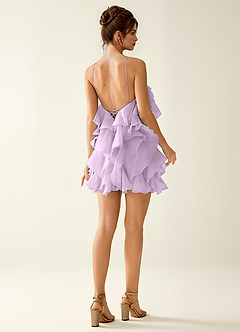 Oliamagn Lila Minivestido de tul con volantes image7