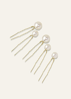 front Singular Pearl Hairpins 18pic Set