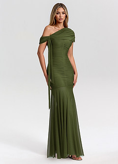 Valeraine Olive Maxi Dress image5
