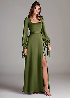 Leonia Olive Maxi Dress image3