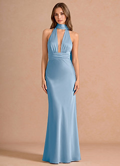 Linnea Haze Blue Maxi Dress image4