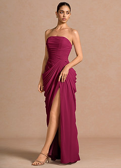 Kaavia Merlot Maxi Dress image4