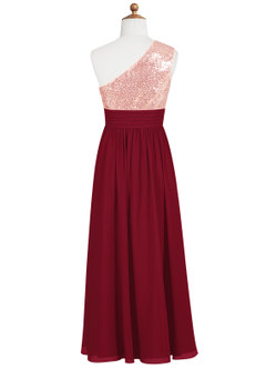 Azazie Sidney A-Line Chiffon Floor-Length Dress image7