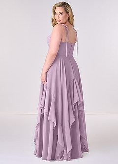 Barbie ♥ Azazie Bridesmaid Dresses Wisteria A-Line Bow Chiffon Dress image7