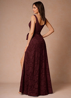 Audren Wine Maxi Dress image2