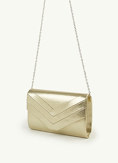 front Layered Envelope Clutch Bag