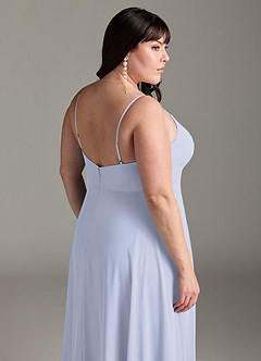 Azazie Akita Bridesmaid Dresses Lavender A-Line Chiffon Dress image7