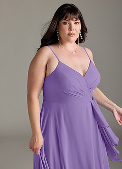 Azazie Akita Bridesmaid Dresses Tahiti A-Line Chiffon Dress image10