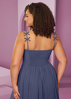 Barbie ♥ Azazie Bridesmaid Dresses Stormy A-Line Pleated Chiffon Dress image2