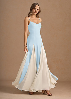 Jessenia Sky Blue Maxi Dress image3