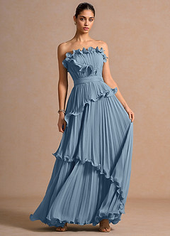 Marieline Powder Blue Maxi Dress image3