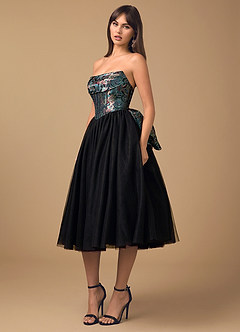 Nadine Twilight Paisley Midi Dress image5