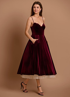 Gracyn Wine Two Piece Dress image6
