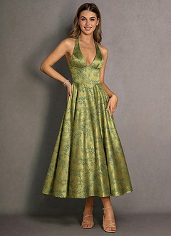 Isabeau Moss Navy Maxi Dress image3