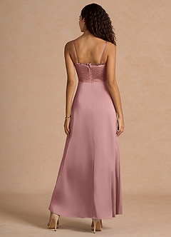 Sylvie Powder Pink Maxi Dress image2