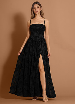Amina Black Maxi Dress image3