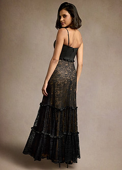 Jennifer Black Ruffle Maxi Dress image5