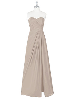 Azazie Arabella Allure Bridesmaid Dresses Frost A-Line Sweetheart Neckline Chiffon Convertible Dress image8