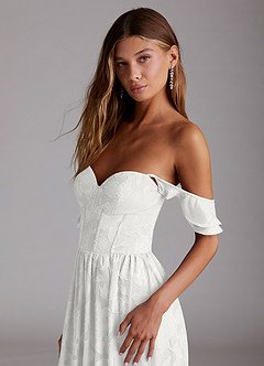 Candice White Corset Maxi Dress image4