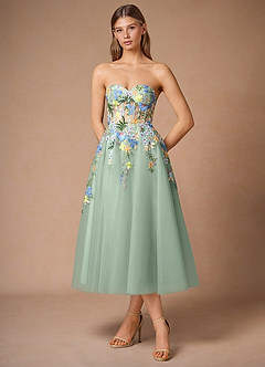 Kleid Iverine Pistazien Multi image3