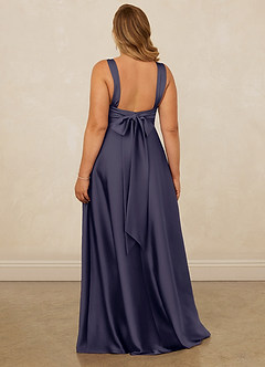 Christian Siriano Bridal for Azazie 1001 Bridesmaid Dresses Stormy A-Line Sweetheart Neckline Stretch Satin Dress image12