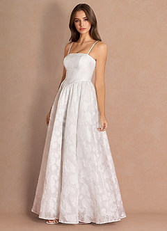 Vestido Blanco Largo Nora image1