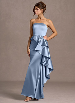 Nerissa Powder Blue Maxi Dress image3