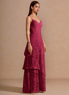 Piretha Merlot Maxi Dress image5