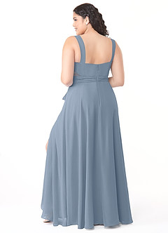 Azazie Alva Bridesmaid Dresses A-Line Convertible Pleated Chiffon Floor-Length Dress image10