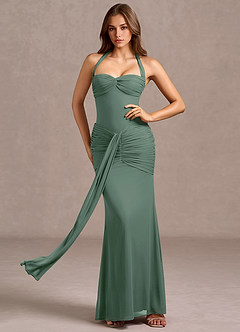 Maxi jurk Cassia Eucalyptus image3
