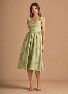 Mabel Celadon Midi Dress image3
