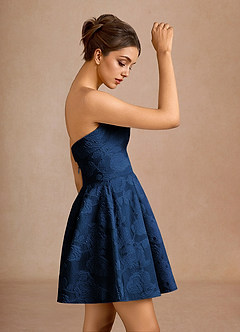 Clementine Dark Navy Mini Dress image5