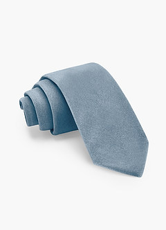 front Velvet Modern Tie