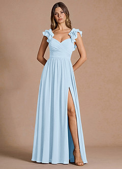 Robe Maxi Bleu Ciel Calantha image3
