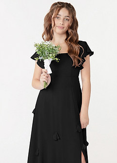 front Azazie Selene Junior Formal Dress