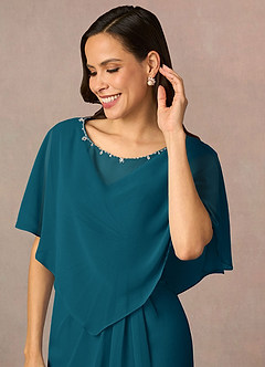 front Azazie Whilhelmina Bolero De Gasa