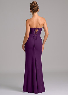 Azazie Sorrel Suknie dla druhen Syrena Gorset Szyfon Do ziemi Sukienka image2