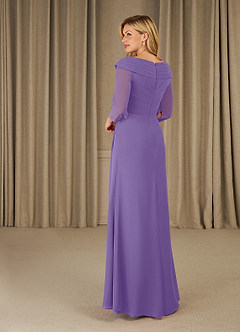 Azazie Jaycee Mother of the Bride Dresses A-Line Chiffon Floor-Length Dress image4