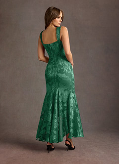 Remi Dark Green Maxi Dress image6
