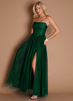 Kasie Hunter Green Corset Maxi Dress image5
