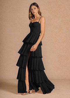 Vestido Negro Largo Kalista image4