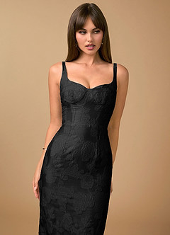 Abito Lungo Nero Odette image5